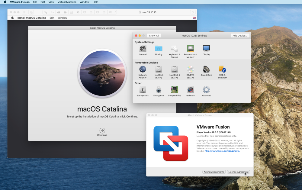 free vmware for mac os